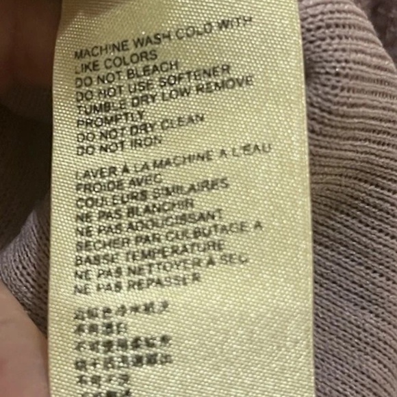 Free People We The Free Top Purple Coraline OversizedV-neck Boho Pullover M Cozy - Picture 4 of 6